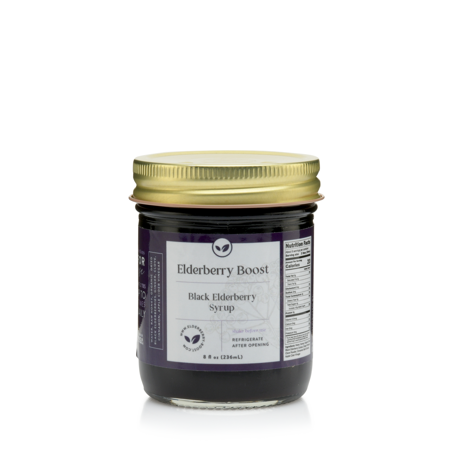 Organic Elderberry Boost (8 oz)-0