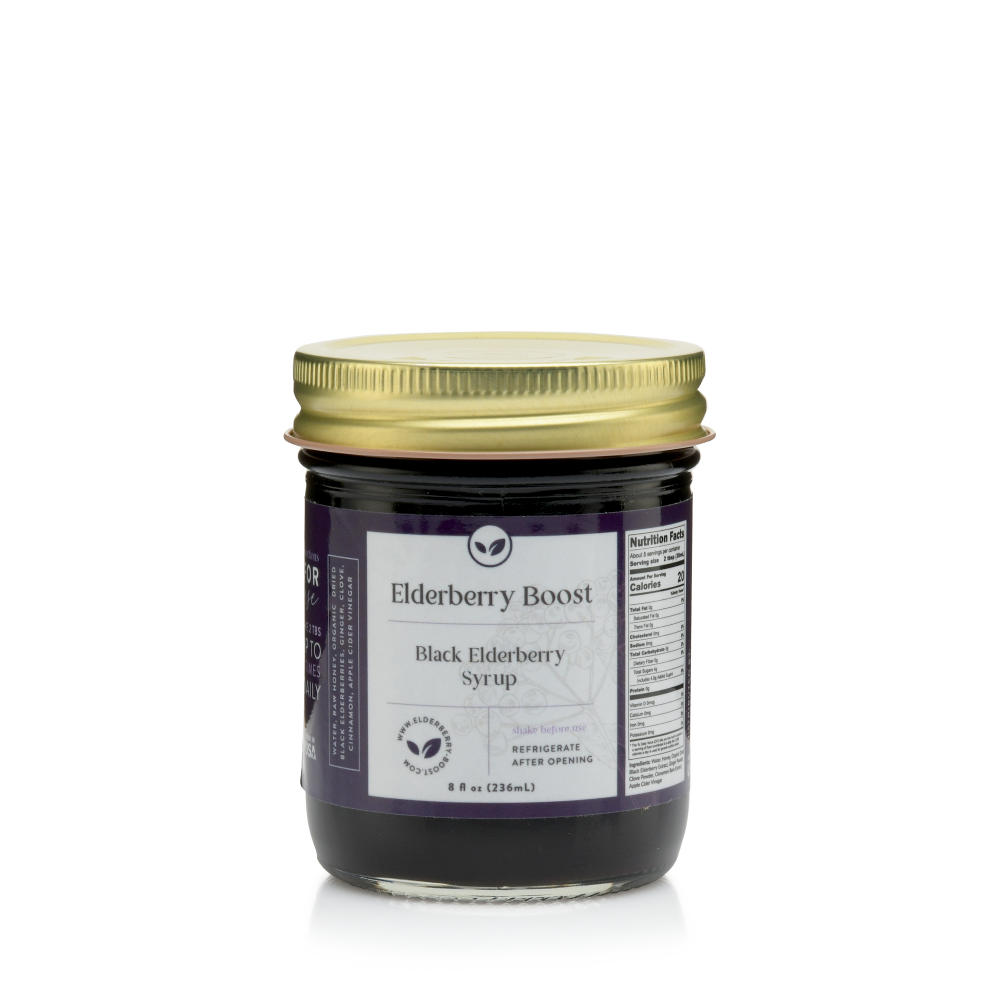 Organic Elderberry Boost (8 oz)-0