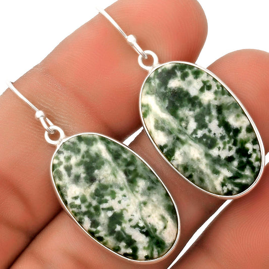 Natural Dioptase Earrings E-1001 SDE66849-0