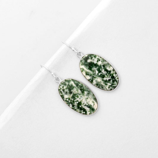 Natural Dioptase Earrings E-1001 SDE66849-1