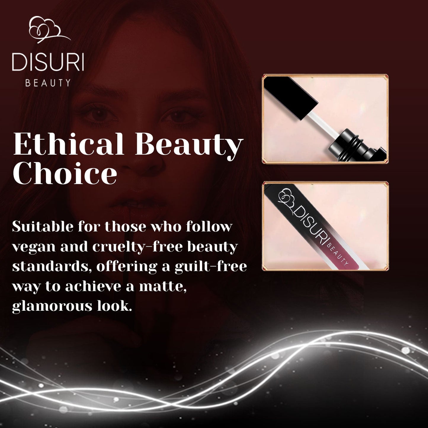 DISURI Beauty Liquid Lipstick - Sin City-4